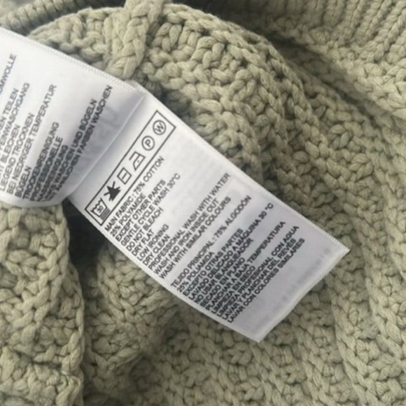 NEW Ba&sh Bash Gaspard Tweed Cardigan Jacket in Light Pastel Green - Picture 8 of 9